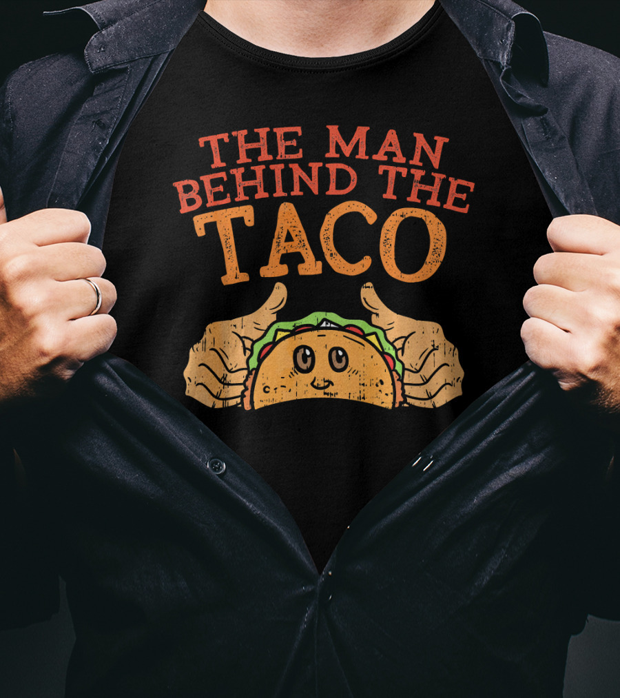 Cinco De Mayo Pregnancy The Man Behind The Taco T-Shirt