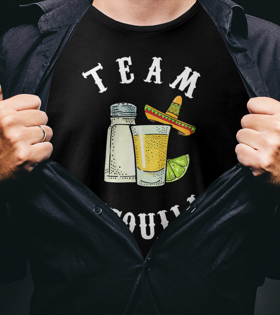 Team Tequila Salt Lime Sombrero Cinco Amigos T-Shirt