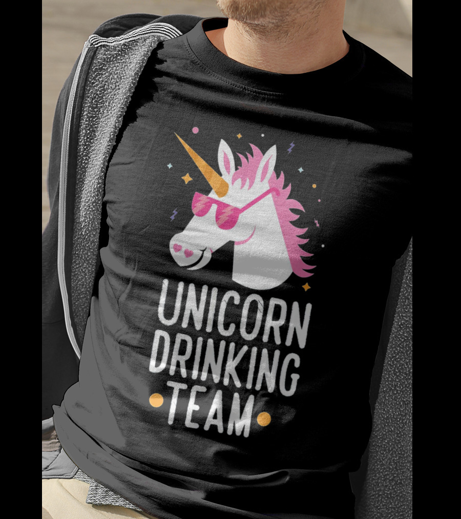 Unicorn Drinking Team Cinco De Mayo Celebration Fun Party Squad T-Shirt