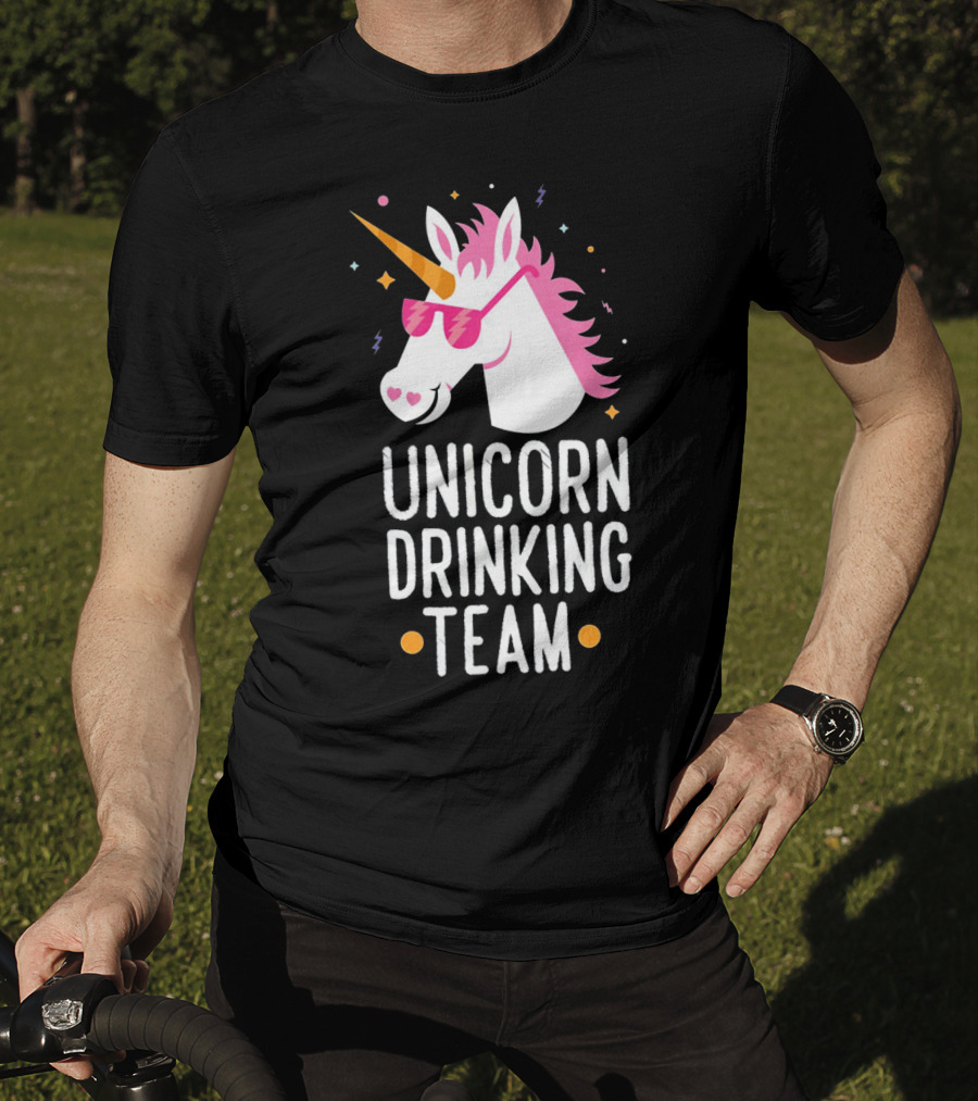 Unicorn Drinking Team Cinco De Mayo Celebration Fun Party Squad T-Shirt