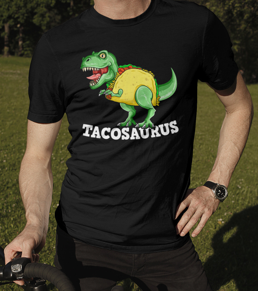 Tacosaurus Mexican Dinosaur Taco Saurus T-Shirt