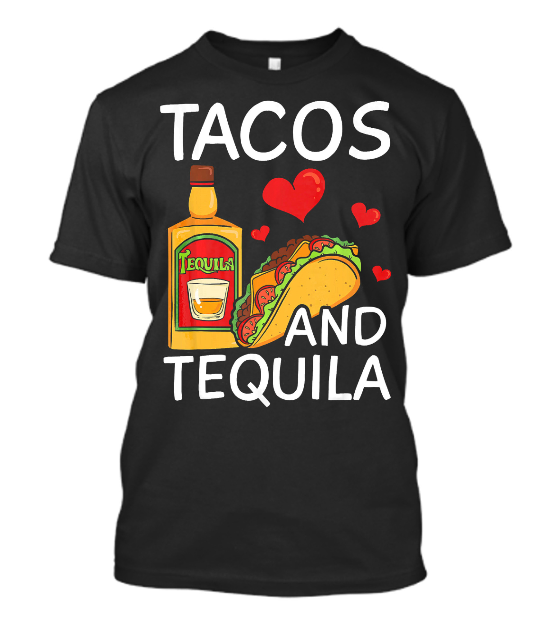 Tacos And Tequila Love Cinco De Mayo Me T-Shirt