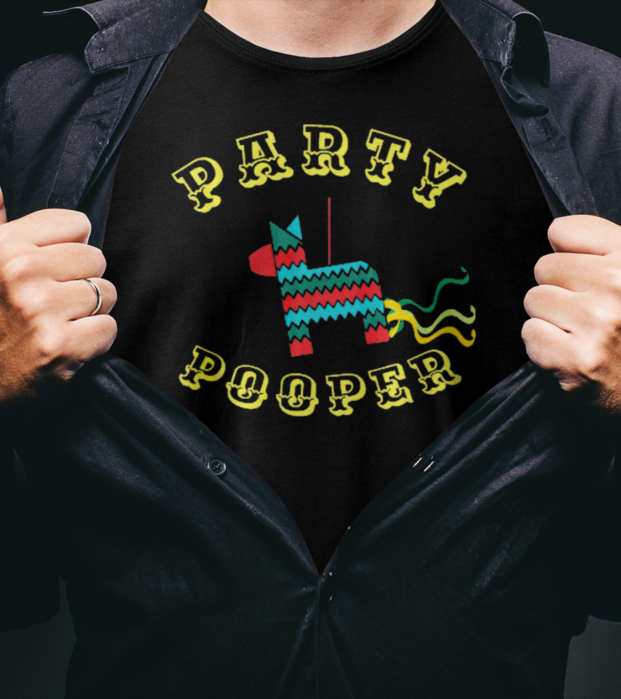 PARTY POOPER QUirky CINCO DE MAYO PiNATA T-Shirt