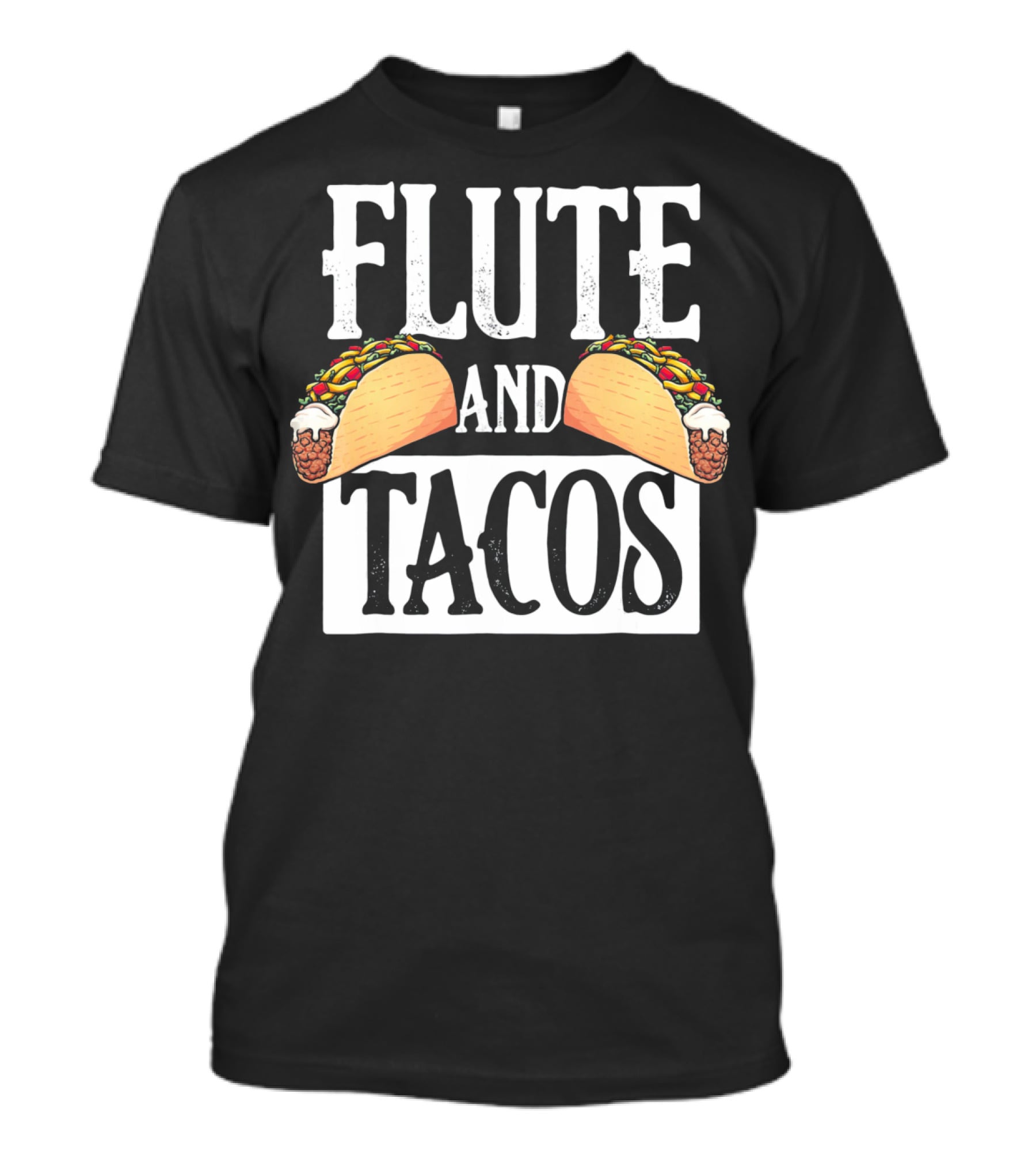 Flute And Tacos Cinco De Mayo T-Shirt