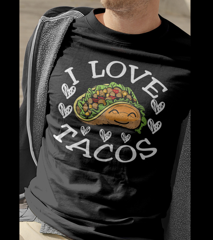 I Love Tacos Cinco De Mayo Women Me T-Shirt