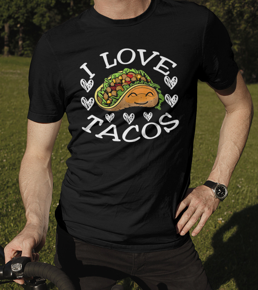 I Love Tacos Cinco De Mayo Women Me T-Shirt