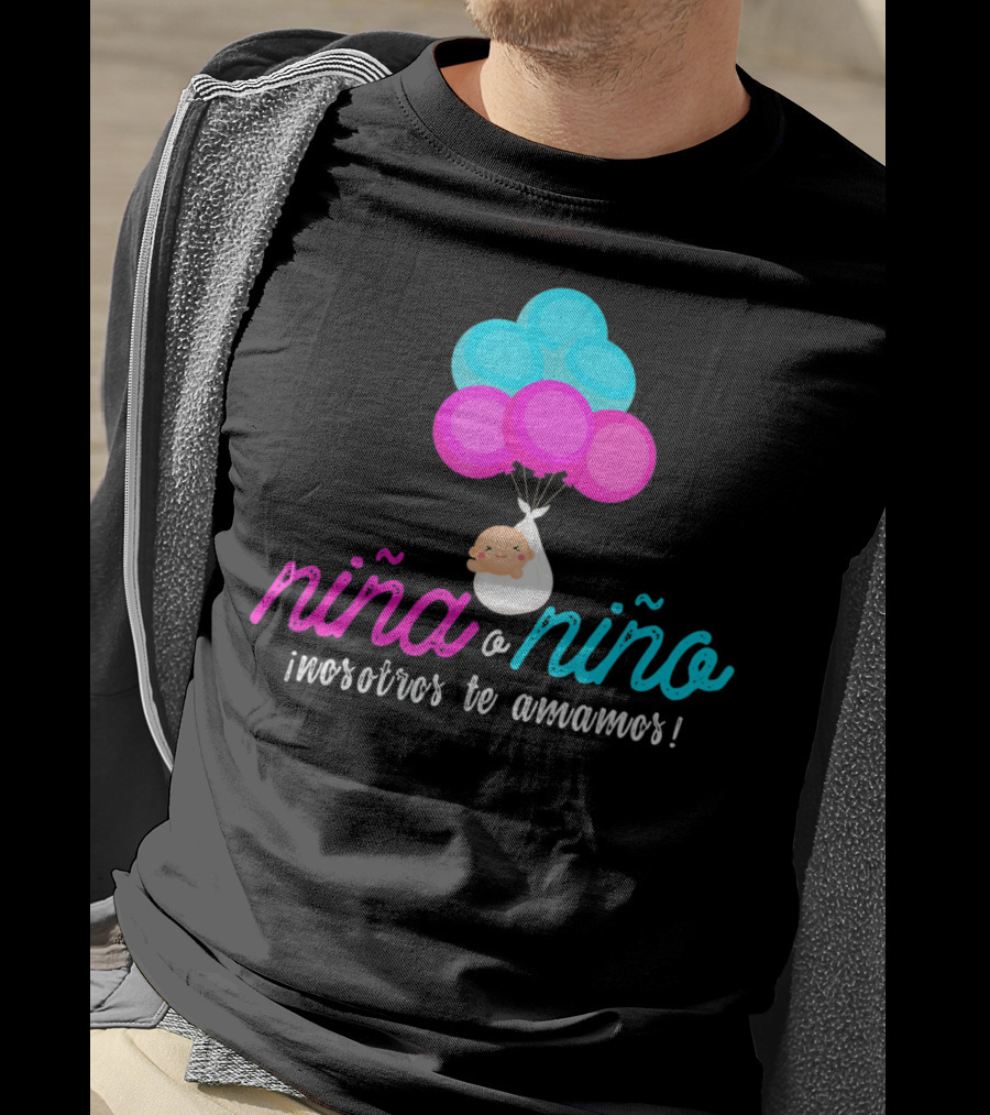 Niña O Niño Nosotros Te Amamos Playera Latino Revelación T-Shirt