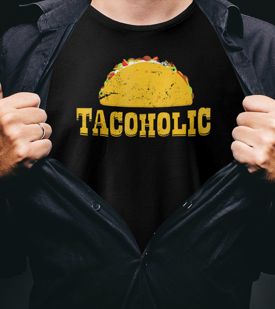 Taco Lover Tacoholic Funny Taco T-Shirt