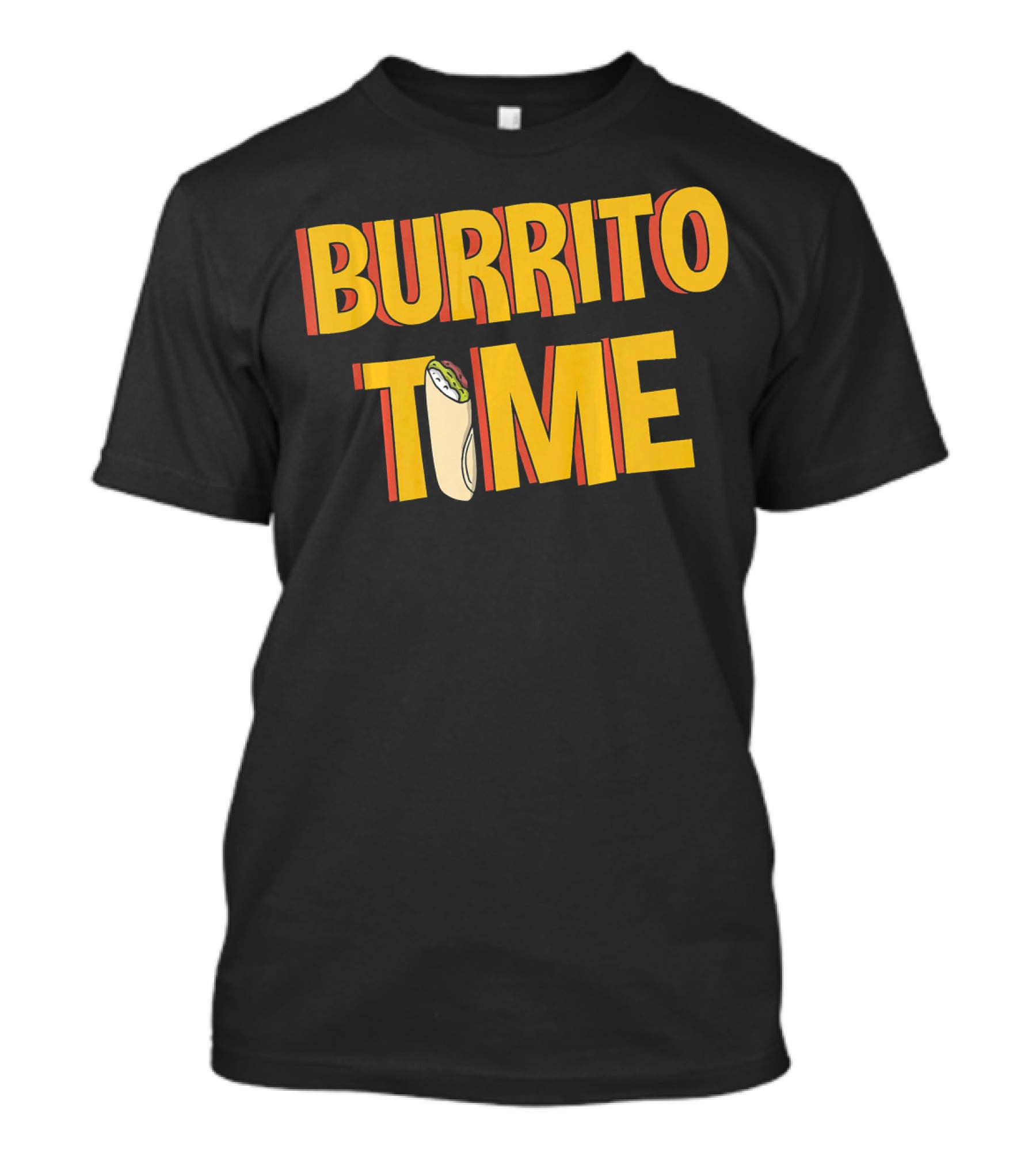 Cinco De Mayo Burrito Time T-Shirt
