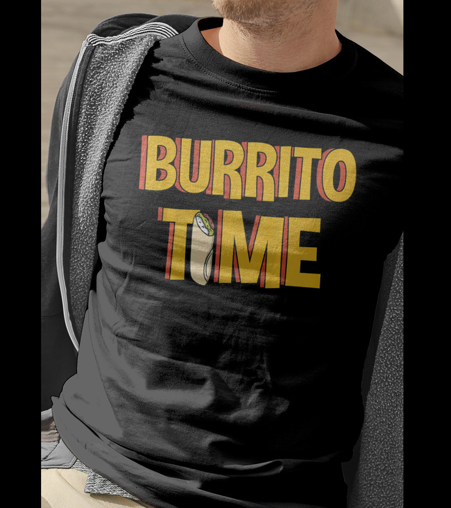 Cinco De Mayo Burrito Time T-Shirt