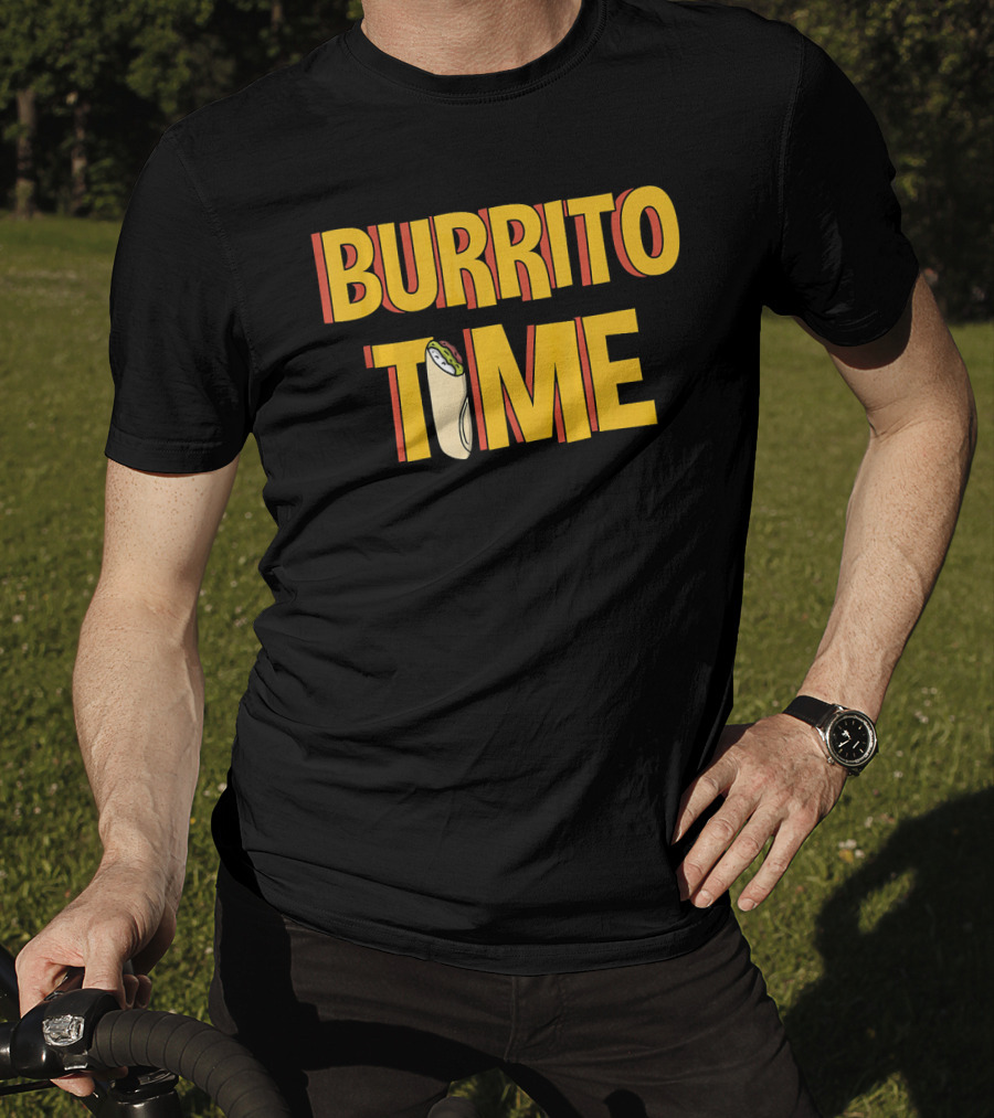Cinco De Mayo Burrito Time T-Shirt