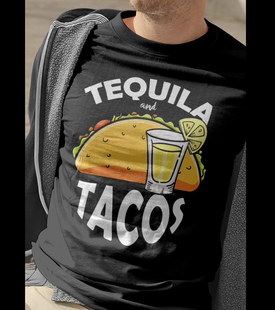 Tequila And Tacos Lime Cinco De Mayo Fiesta T-Shirt
