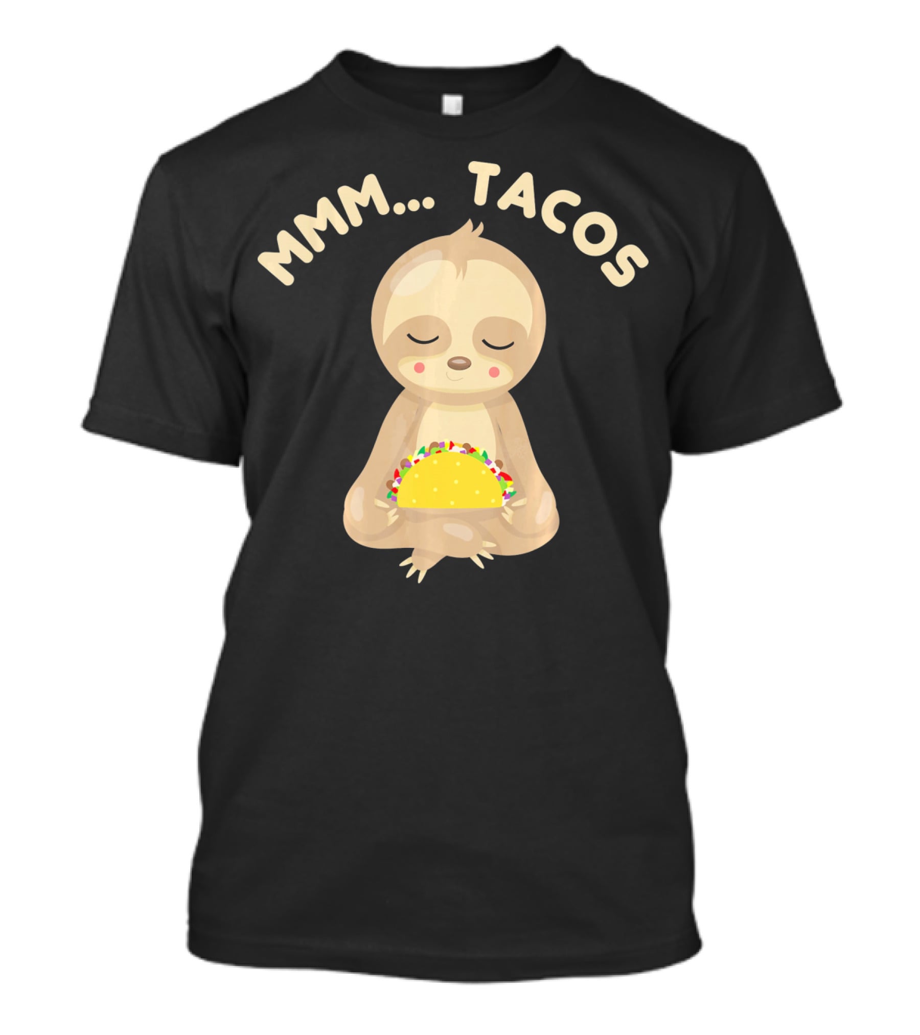 MMM Tacos Sloth Cinco De Mayo T-Shirt