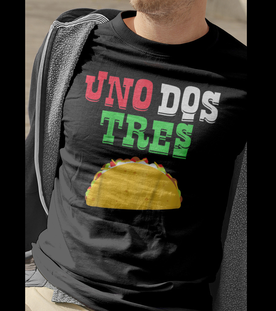Uno Dos Tres Taco Kids Funny T-Shirt