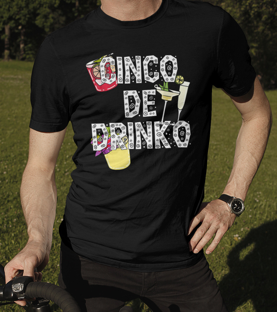 Cinco De Drinko Margarita Cocktail Beer Lover Cinco T-Shirt