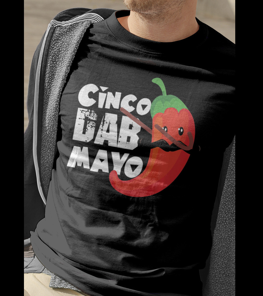 Cinco De Mayo Dab Pepper T-Shirt