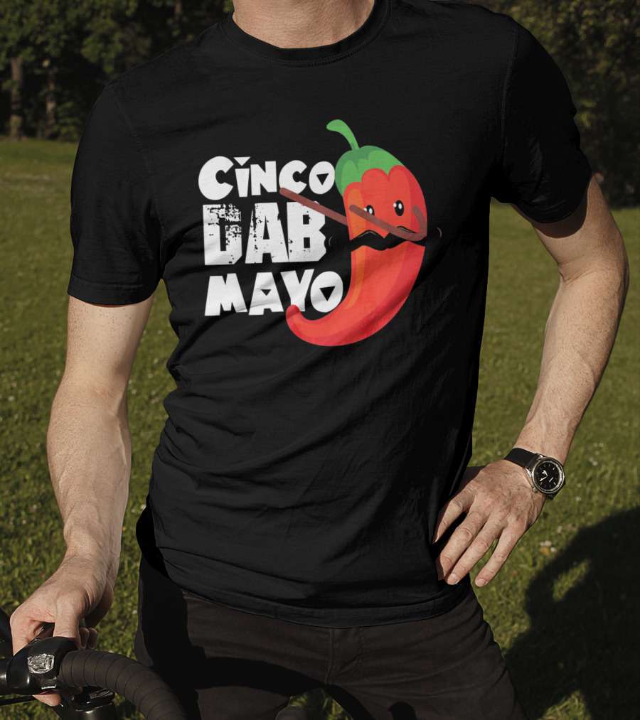 Cinco De Mayo Dab Pepper T-Shirt