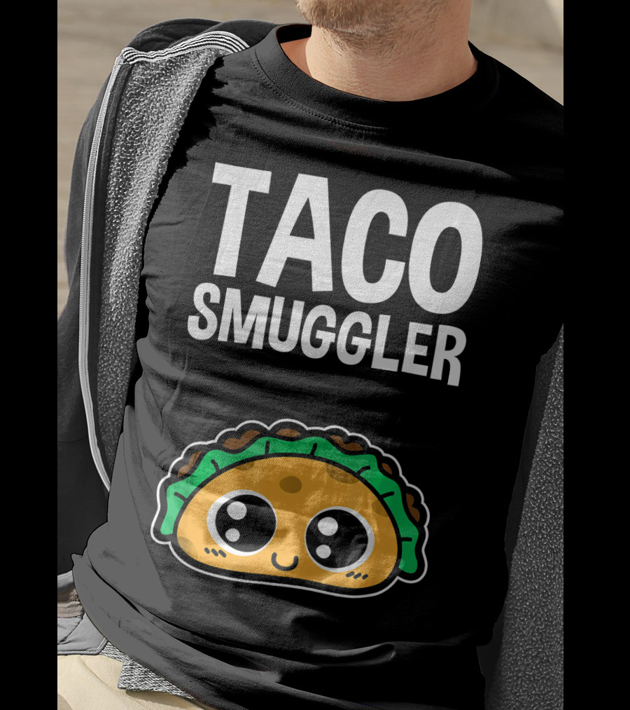 Creative Taco Smuggler Cute Cinco De Mayo Pregnancy Announcement T-Shirt