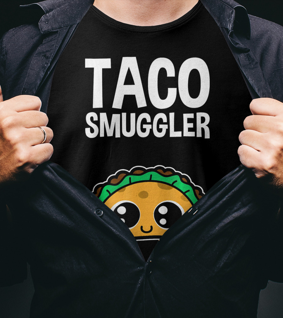 Creative Taco Smuggler Cute Cinco De Mayo Pregnancy Announcement T-Shirt