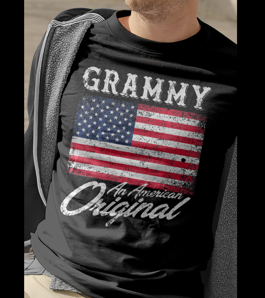 GRAMMY An American Original With USA Flag T-Shirt
