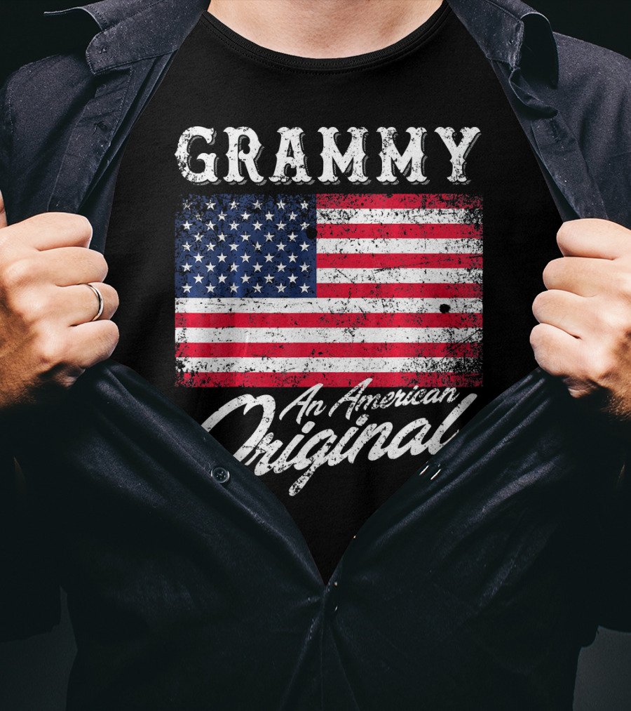 GRAMMY An American Original With USA Flag T-Shirt