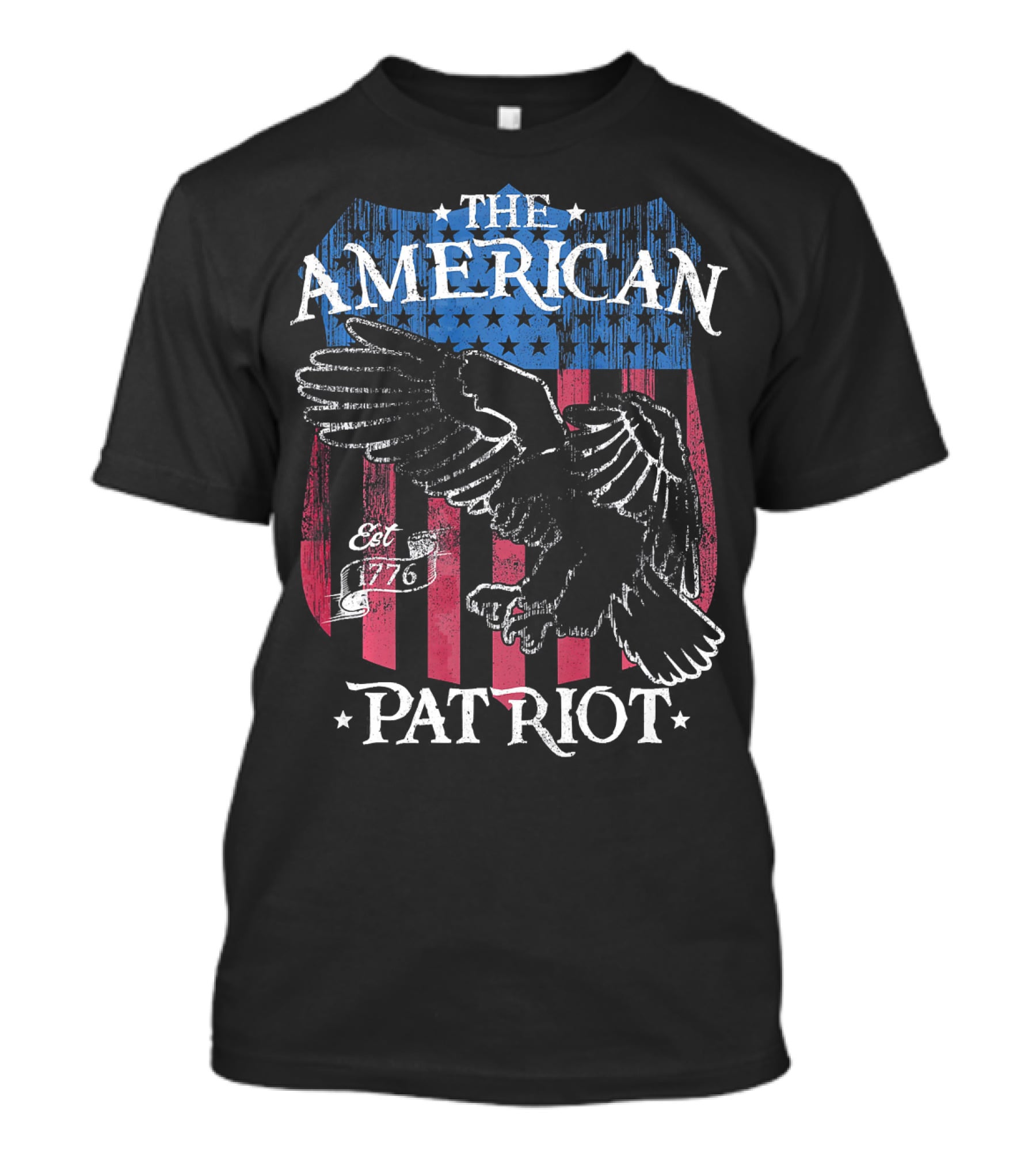The American Patriot Est 1776 Eagle T-Shirt