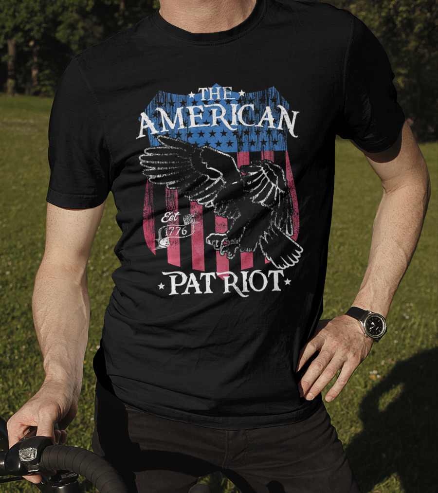 The American Patriot Est 1776 Eagle T-Shirt