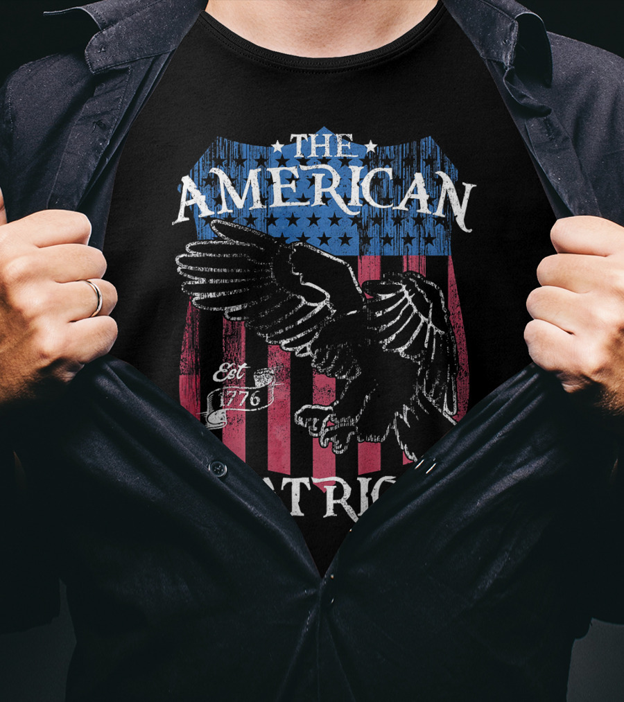 The American Patriot Est 1776 Eagle T-Shirt