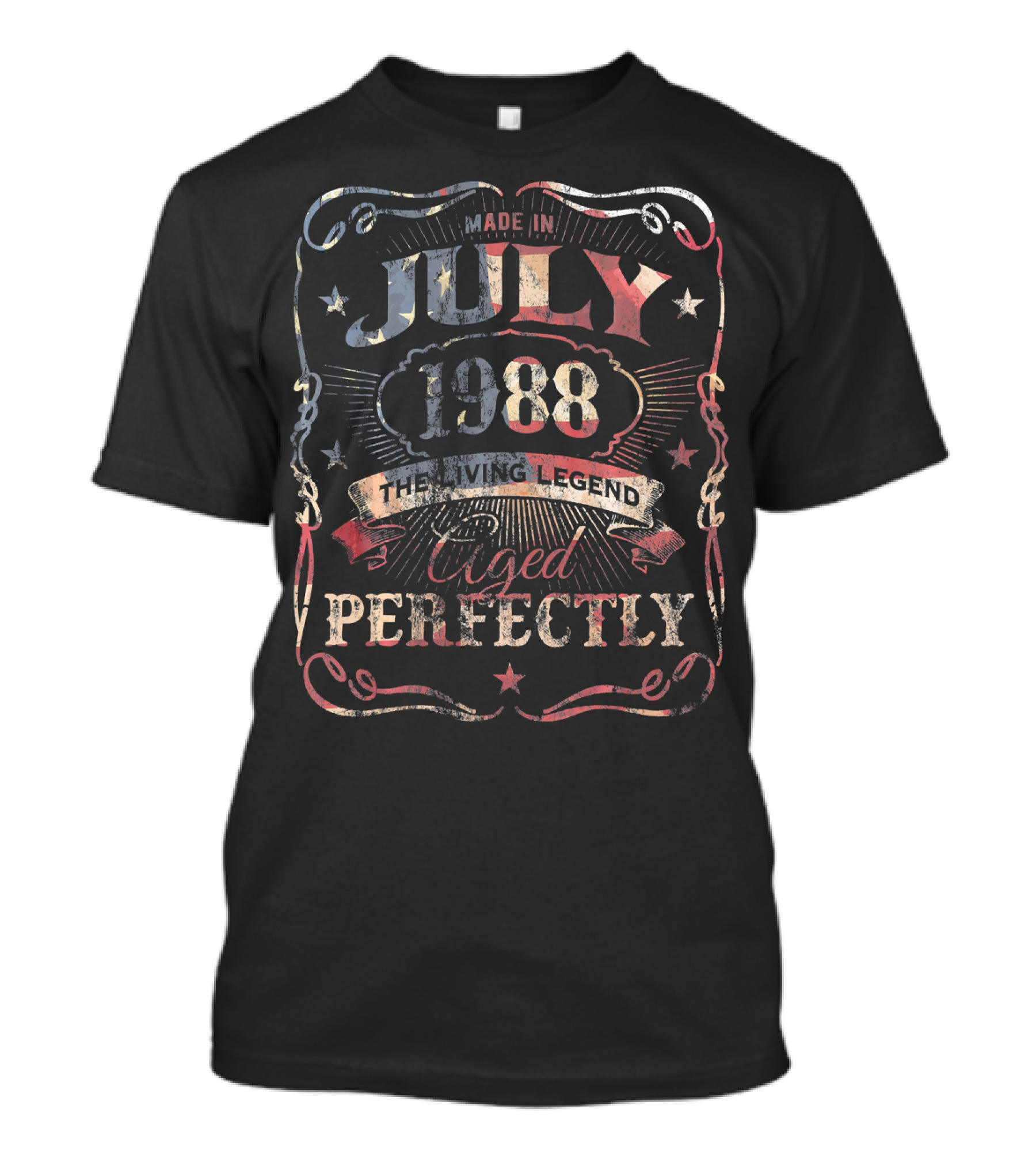 Made In July 1988 The Living Legend Aged Perfectly T-Shirt