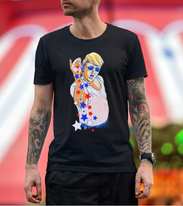 Premium T-Shirt: Trump Bae Funny 4th of July Patriotic Stars Salt Bae T-Shirt Trump Bae Funny 4th of July Patriotic Stars Salt Bae T-Shirt