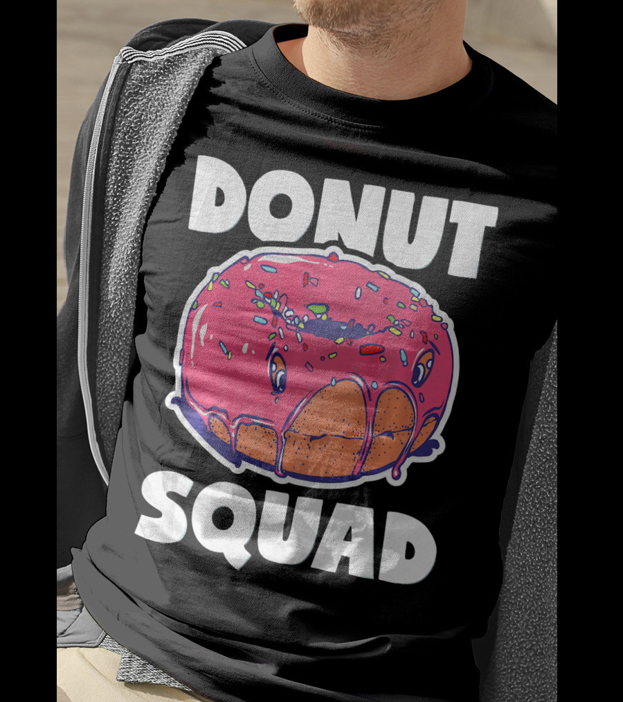 Donut Squad Vintage Baked Fried Cake Don Sprinkles T-Shirt