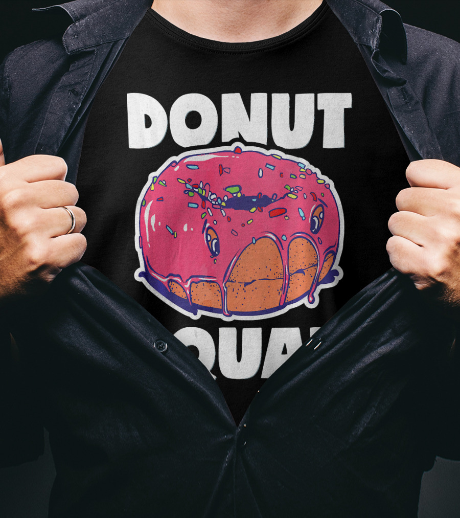 Donut Squad Vintage Baked Fried Cake Don Sprinkles T-Shirt