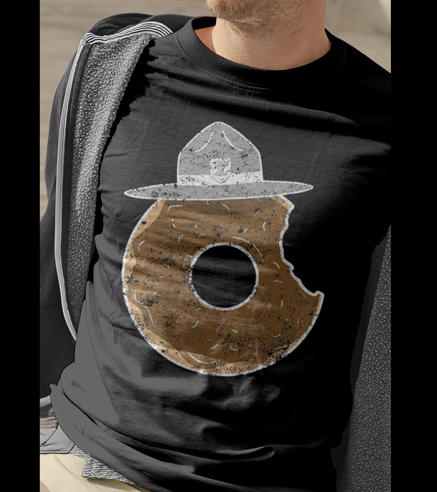 Police Donut State Police State Hat T-Shirt