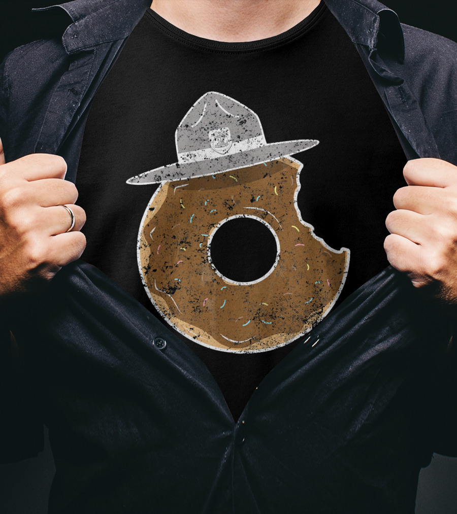 Police Donut State Police State Hat T-Shirt