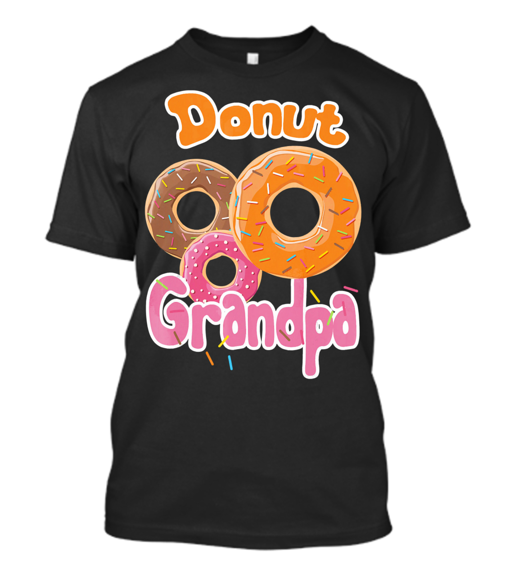 Donut Grandpa Trio Sprinkles T-Shirt