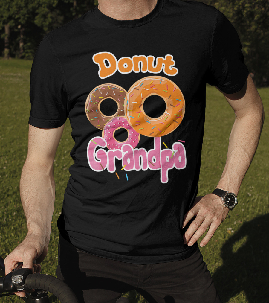 Donut Grandpa Trio Sprinkles T-Shirt