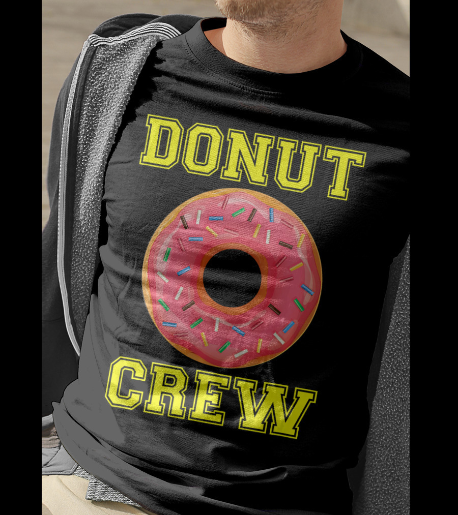 Donut Crew Fun Birthday Party Group T-Shirt