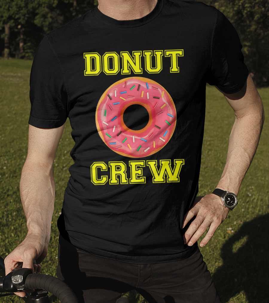 Donut Crew Fun Birthday Party Group T-Shirt