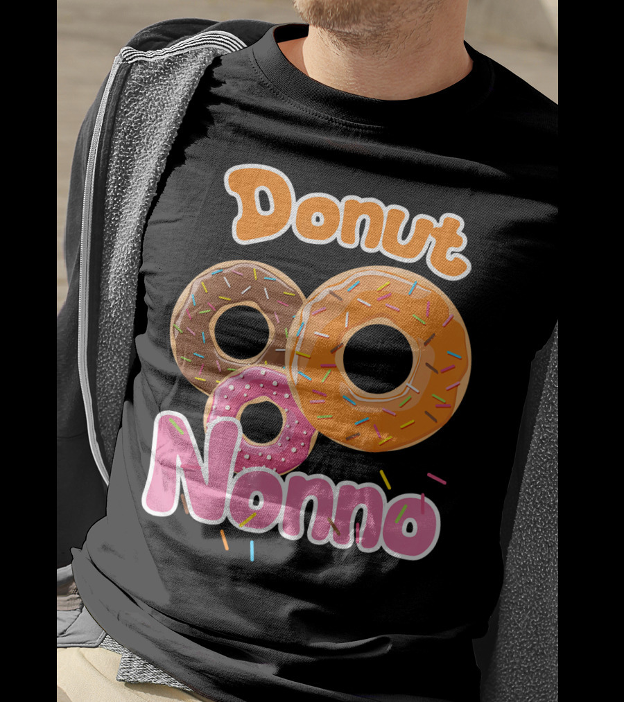Donut Nonno Sprinkled Doughnut Trio T-Shirt