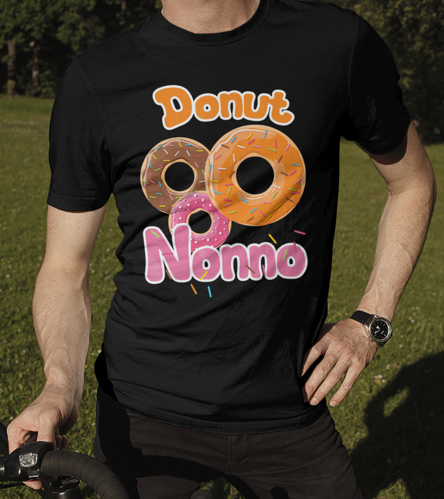 Donut Nonno Sprinkled Doughnut Trio T-Shirt