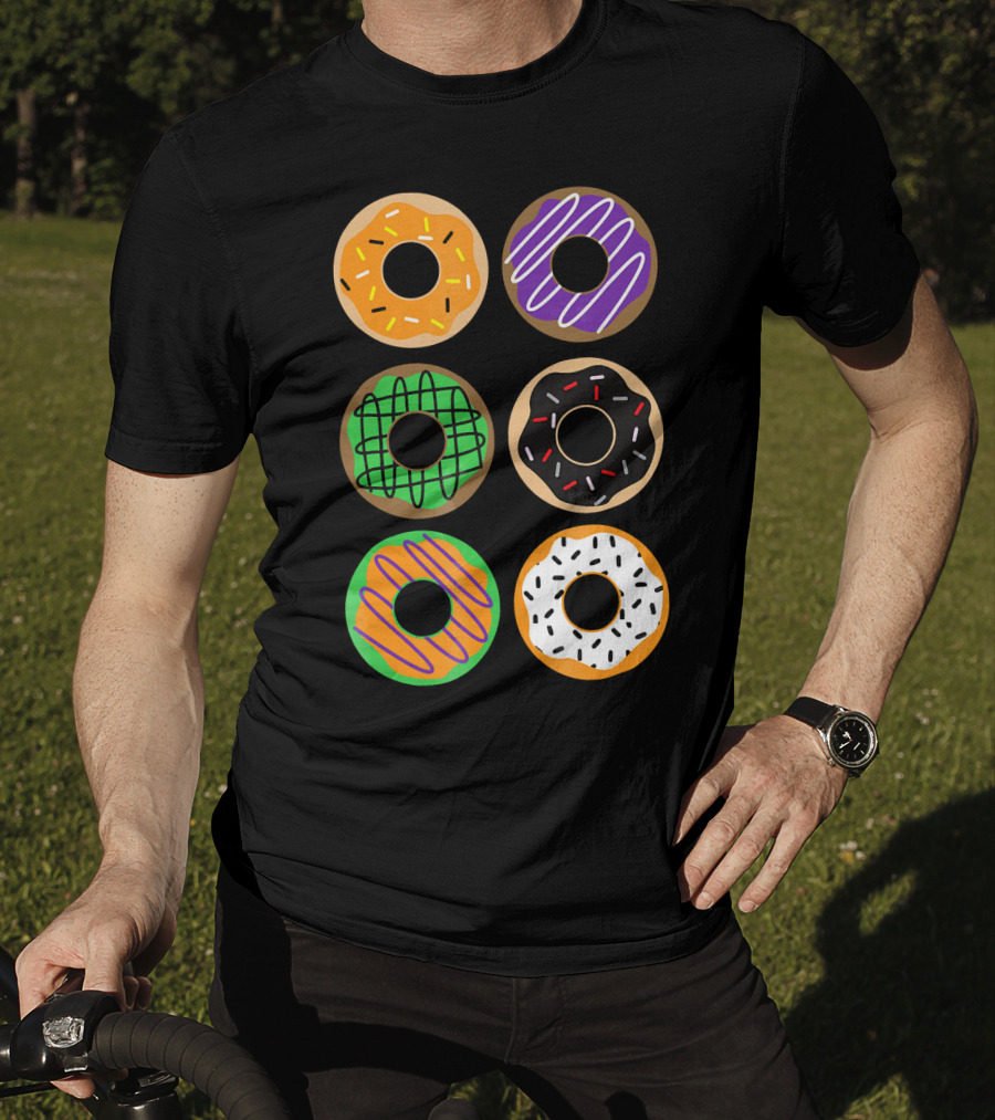 Halloween Donuts Festive Treats With Colorful Icing And Sprinkles T-Shirt