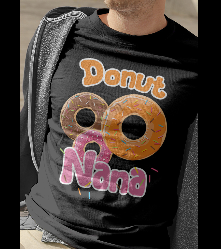Donut Nana Sprinkled Doughnut Trio T-Shirt