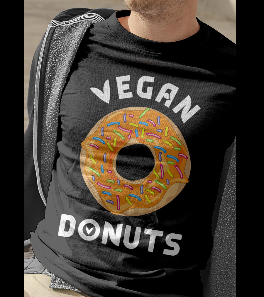 VEGAN DONUTS DESSERT T-Shirt
