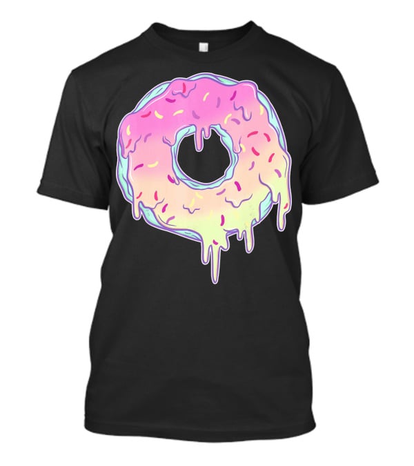 Dripping Pastel Donut Aesthetic Got T-Shirt