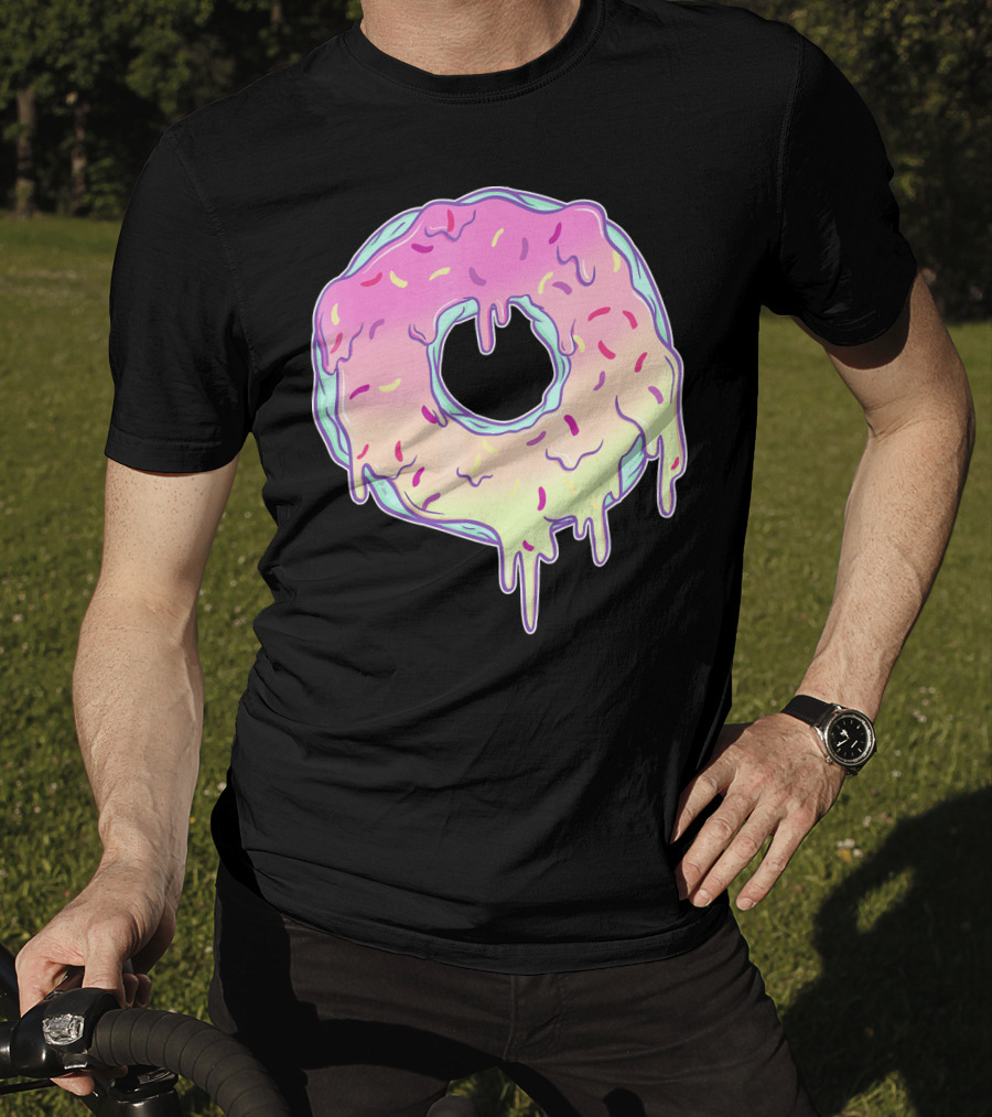 Dripping Pastel Donut Aesthetic Got T-Shirt