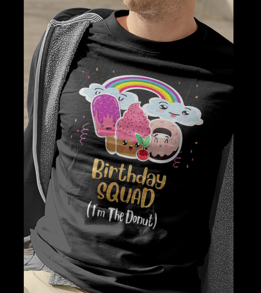 Birthday Squad Funneh Cute Team I'm The Donut T-Shirt