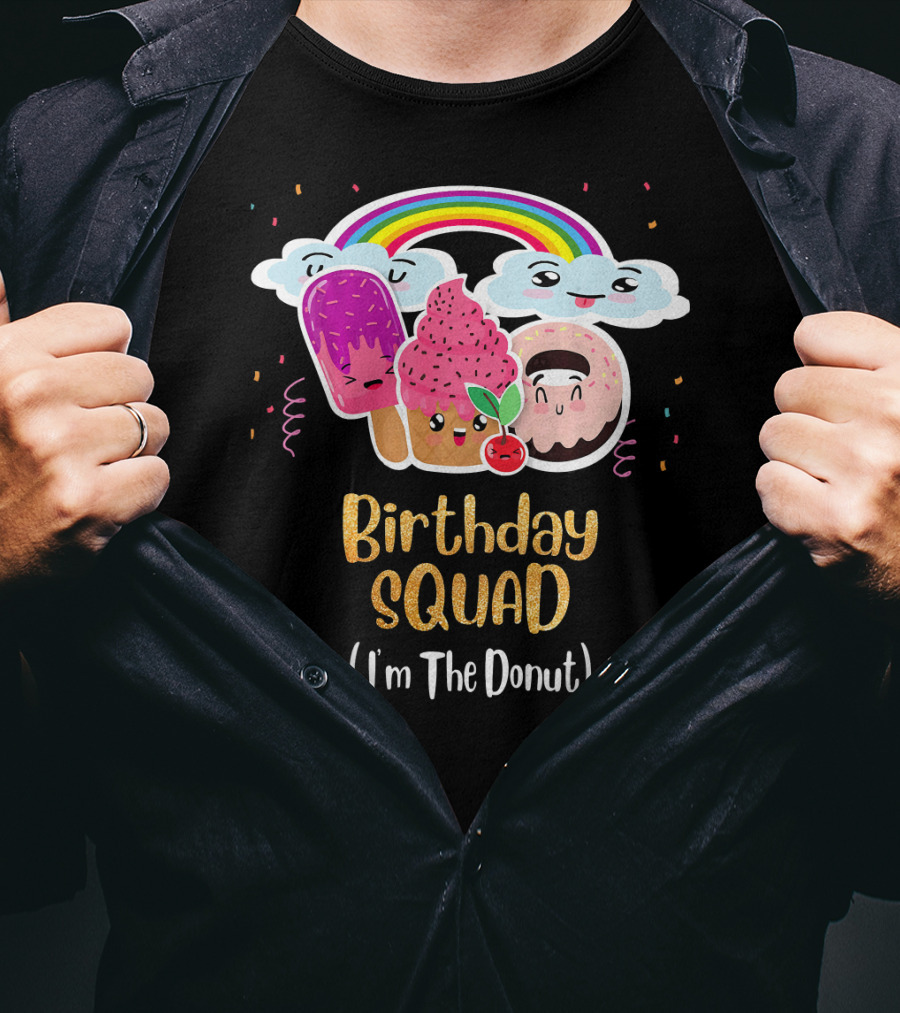 Birthday Squad Funneh Cute Team I'm The Donut T-Shirt
