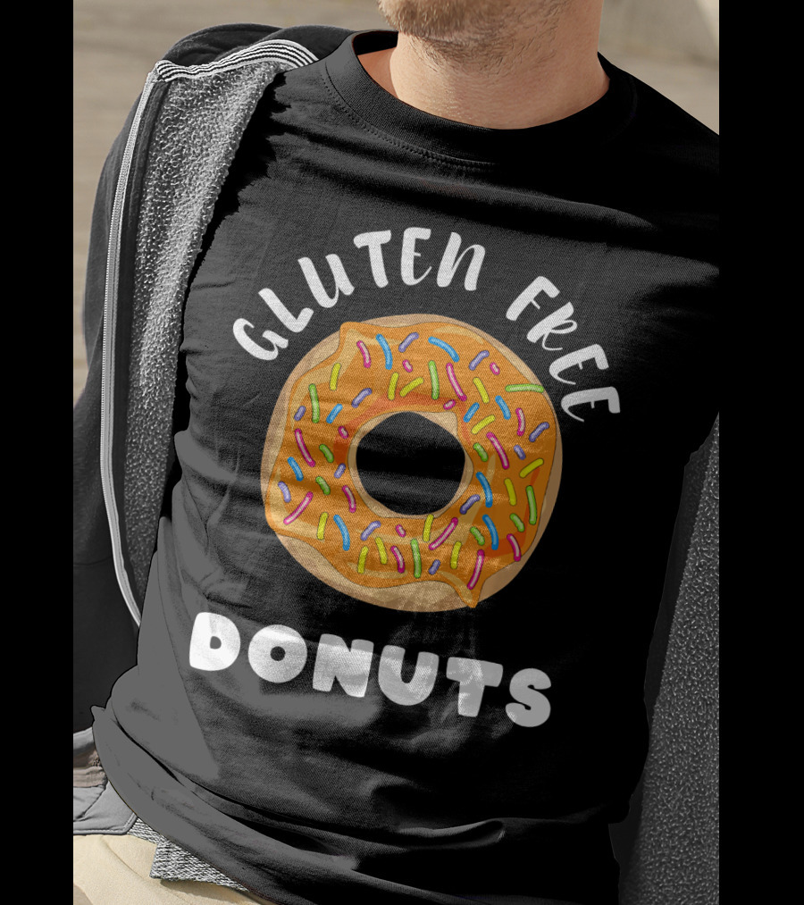 Gluten Free Sprinkled Donuts T-Shirt
