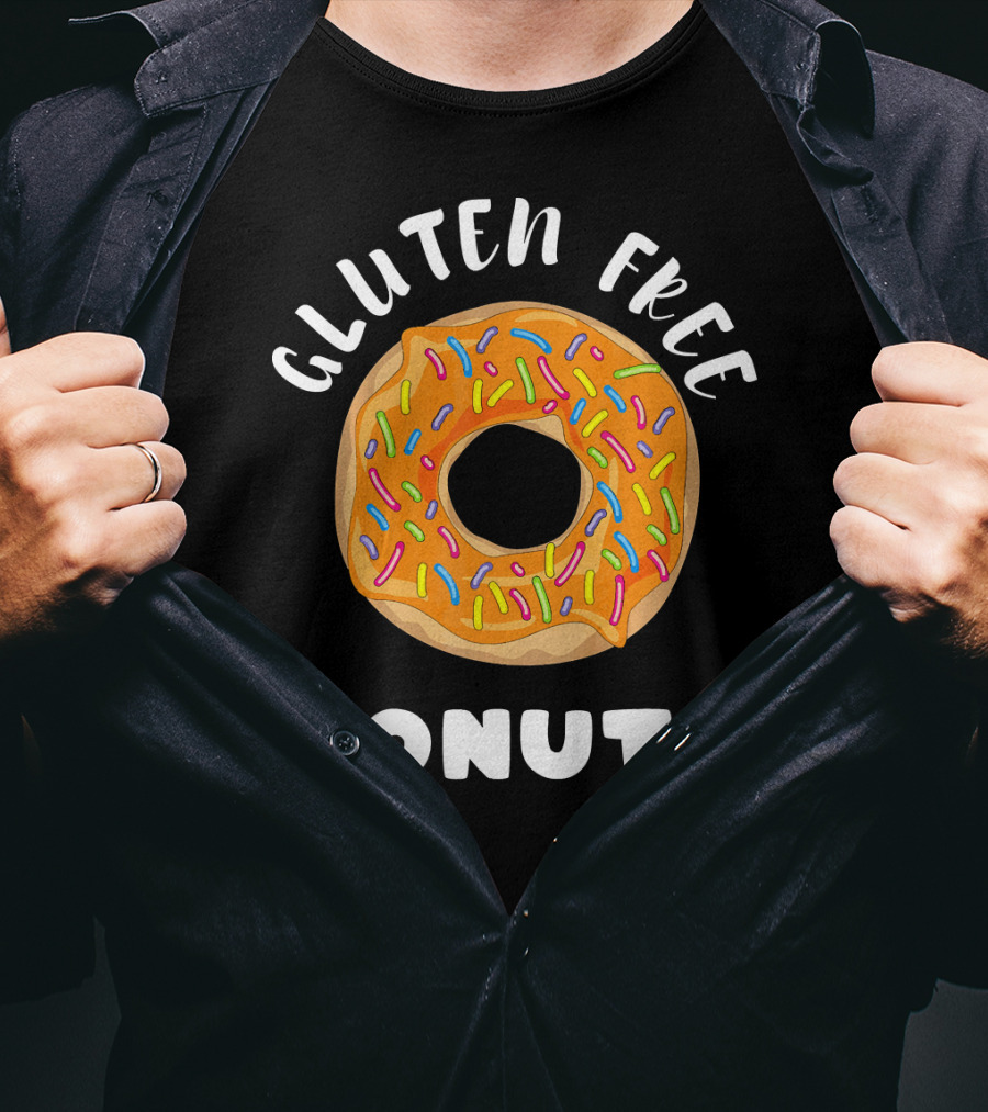 Gluten Free Sprinkled Donuts T-Shirt