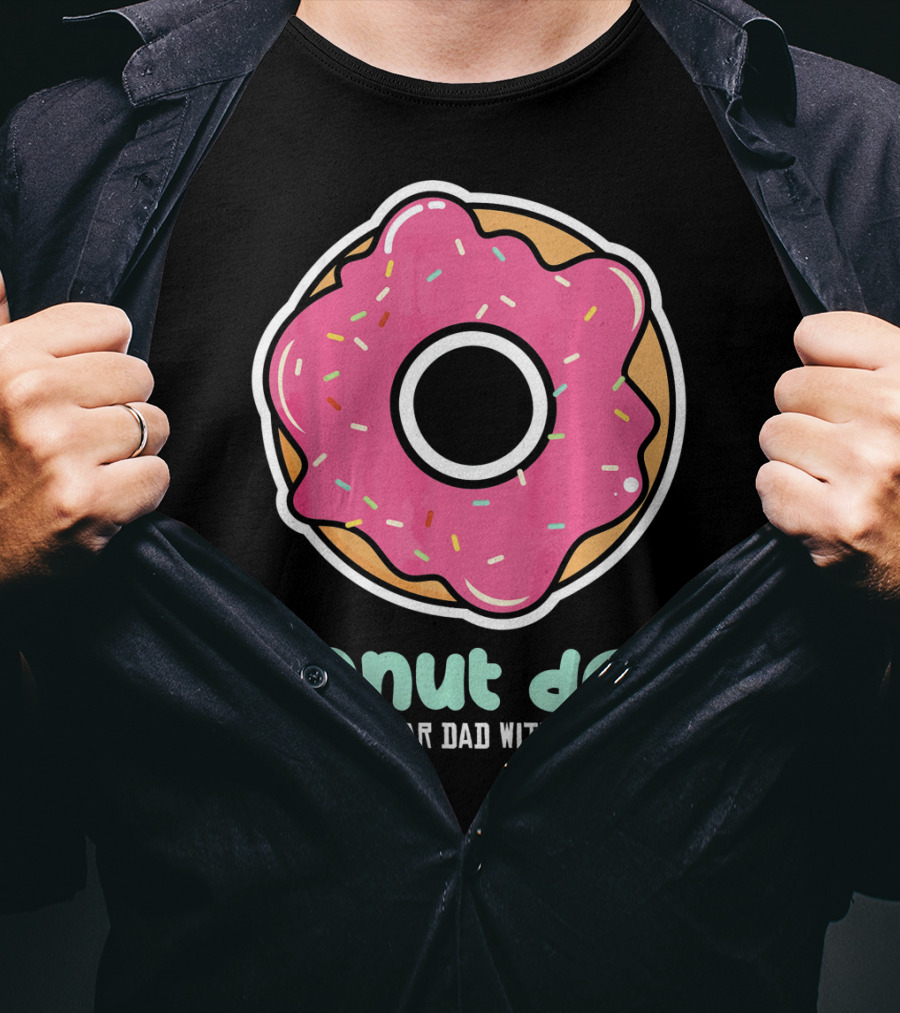 Donut Dad Like A Regular Dad With Sprinkles T-Shirt